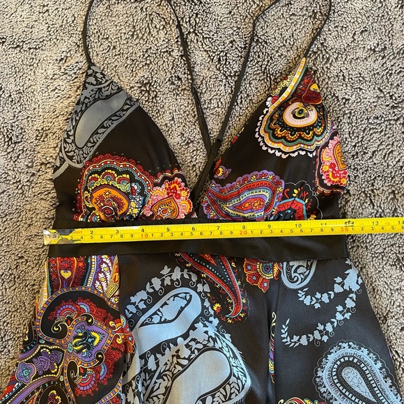 Bohemian Style Silk Dress - P/XS - Picture 5 of 7